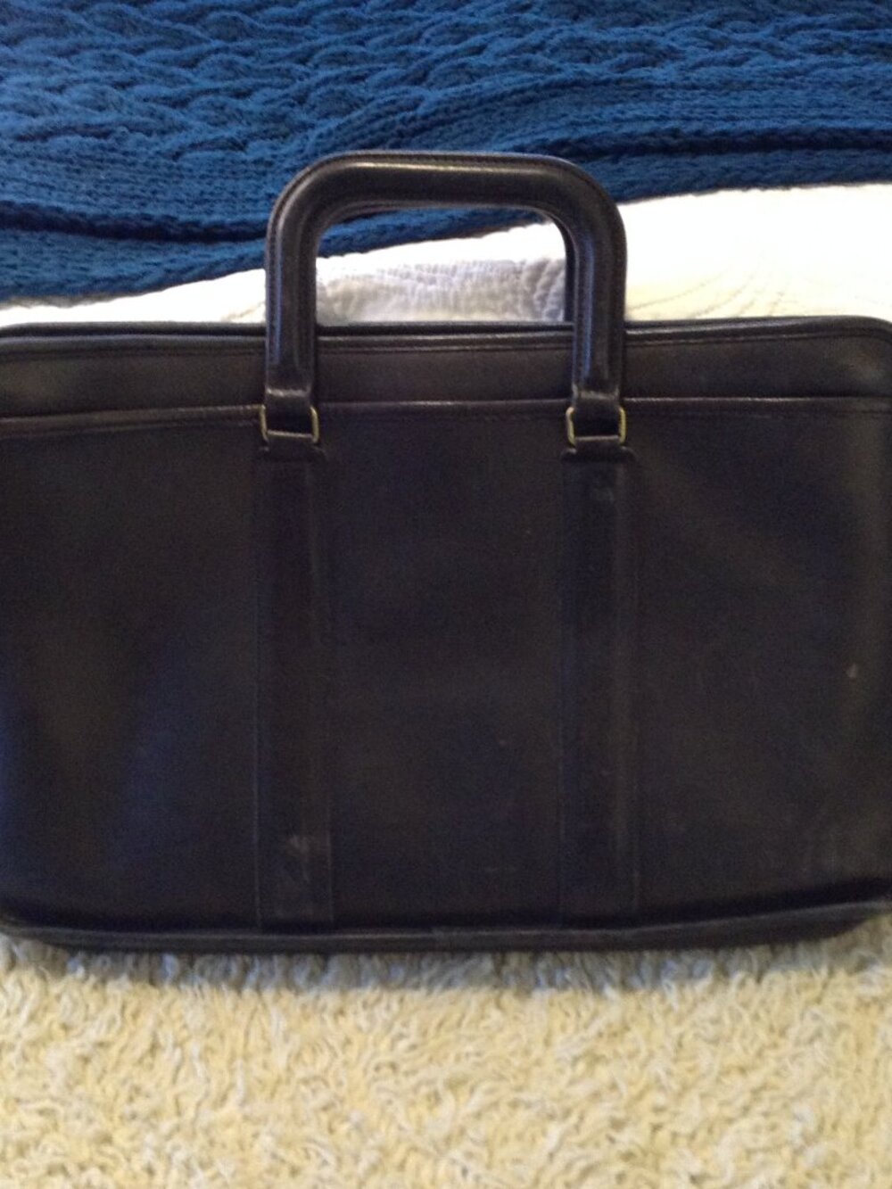 VTG '80-90 Coach Metropolitan Prescott Briefcase #036-0031 Authenticated Collect - Picture 2 of 7